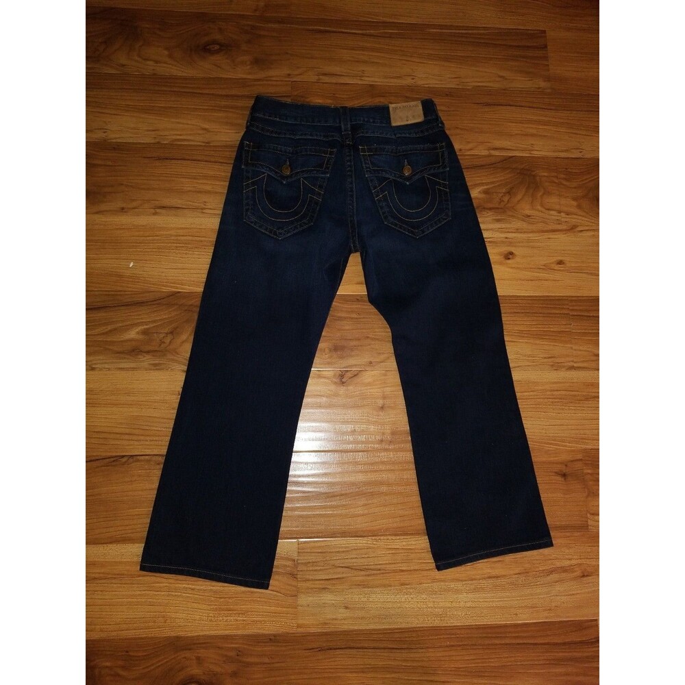 True Religion Jeans Dark Blue Billy Relaxed Bootcut